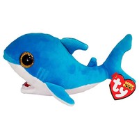 "Ty Beanie Babies, \"Finsley\", Hai, Ca 15Cm"