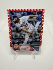 2023 Series 1 Base #202 Tony Gonsolin Independence Day /76 Dodgers SSP Parallel