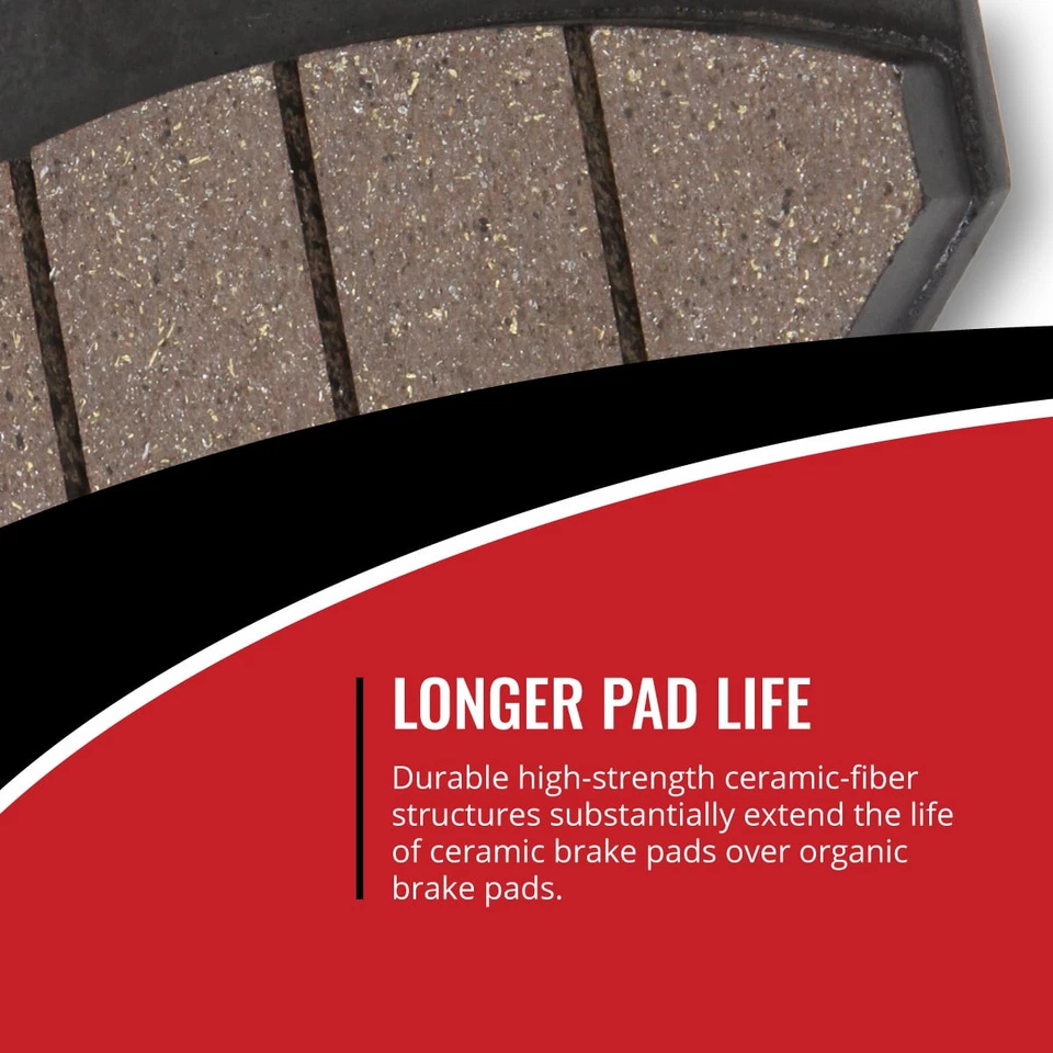 Front Ceramic Brake Pads 1985-2005 Kawasaki KLR250 Set Full Kit KL D2 D3 D4 zh - Image 2 of 4