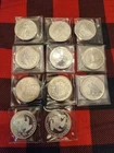 Lot of troy ounce silver bullion rounds .999 (11 ounces)