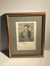 Scarce George Washington In 1772 Engraving By J. W. Steel A. Dickinson Print