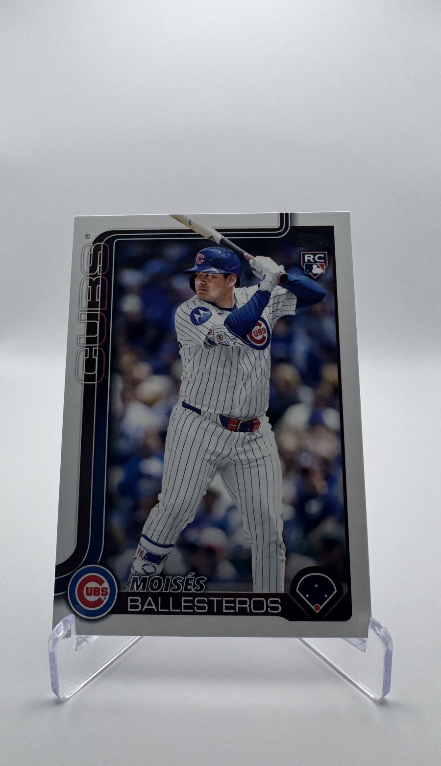 Moises Ballesteros 2025 Topps Update #US262 Rookie Card Chicago Cubs