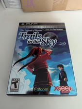 Legend of Heroes: Trails in the Sky Premium Edition (Sony PSP, 2011)  Game & Map