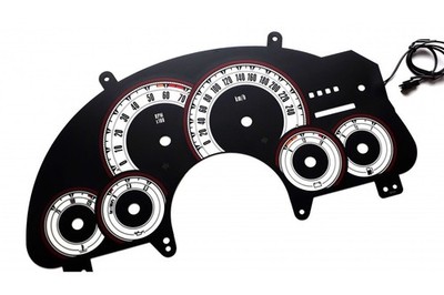 FS67 FS87 Pontiac Firebird 4 glow gauge plasma dials speedometer disc glow faces