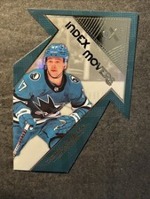 23-24 UD NHL E-X 2000 Hockey Index Movers IM-19 Thomas Bordeleau