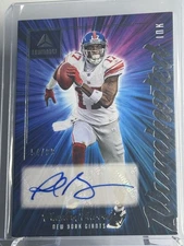 2022 Panini Luminance - Illuminated Ink Plaxico Burress #ILL-PLB /99 (AU)