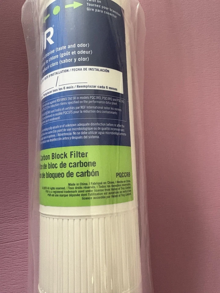PUR Sink Water Filter Carbon Block, Sediment, and 2 Polishing Filters Set  - Image 3 of 4
