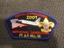 MINT 2001 JSP Central Florida Council Blue Border