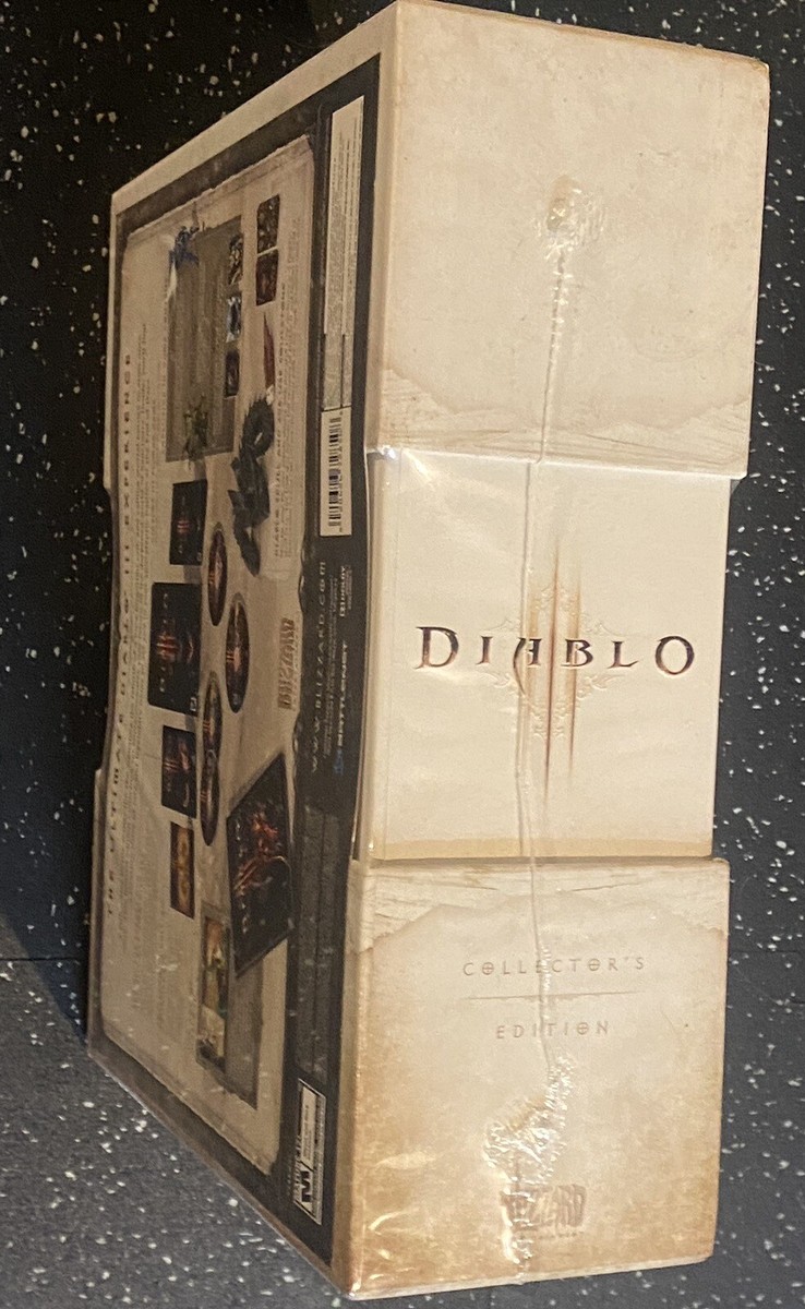 DIABLO 3 COLLECTOR'S EDITION - FACTORY SEALED BRAND NEW CONDITION