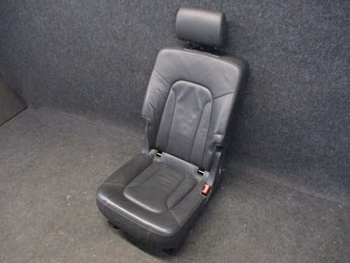 LEDER Rücksitzbank rechts Audi Q7 4L Rückbank Sitz Ausstattung schwarz SOUL