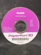 ScanSoft PaperPort 10 PC CD