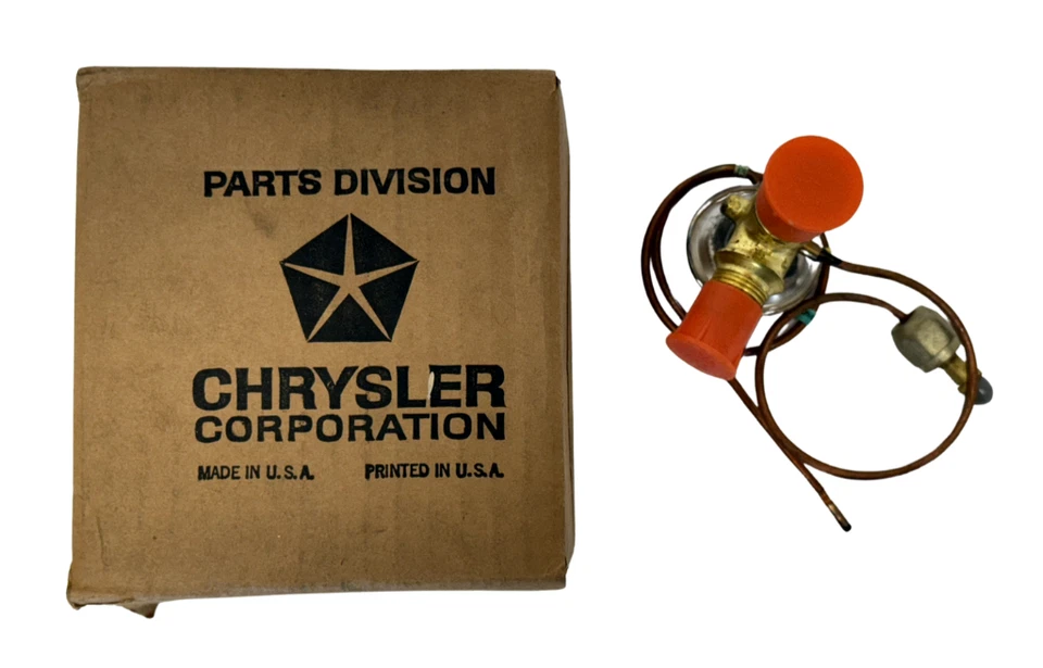 Dodge Plymouth Chrysler 1965-1974 aire acondicionado válvula de expansión de aire acondicionado 2584923 nuevo de stock Foto 2 de 4