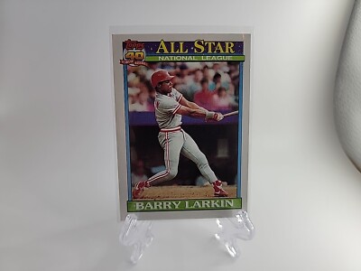 1991 Topps - All-Star #400 Barry Larkin Cincinnati Reds | eBay