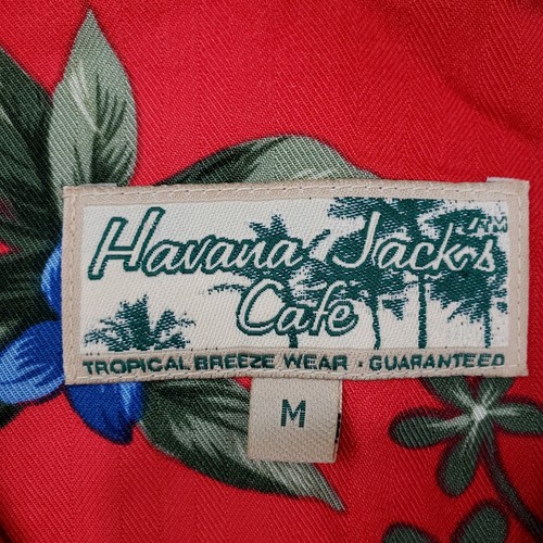 Havanna Jacks Cafe Womens Floral Top Shirt Size M red - Picture 4 of 10