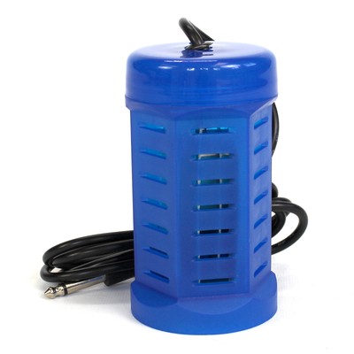 Round Blue Detox Array Foot Bath Ionic Spa Cleanse Aqua Cell Stainless Steel