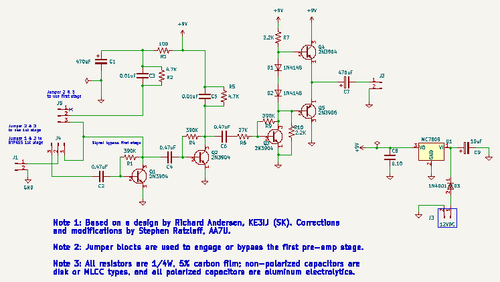 General Purpose Audio Amp / Discrete Components / Ham Radio - Picture 4 of 4