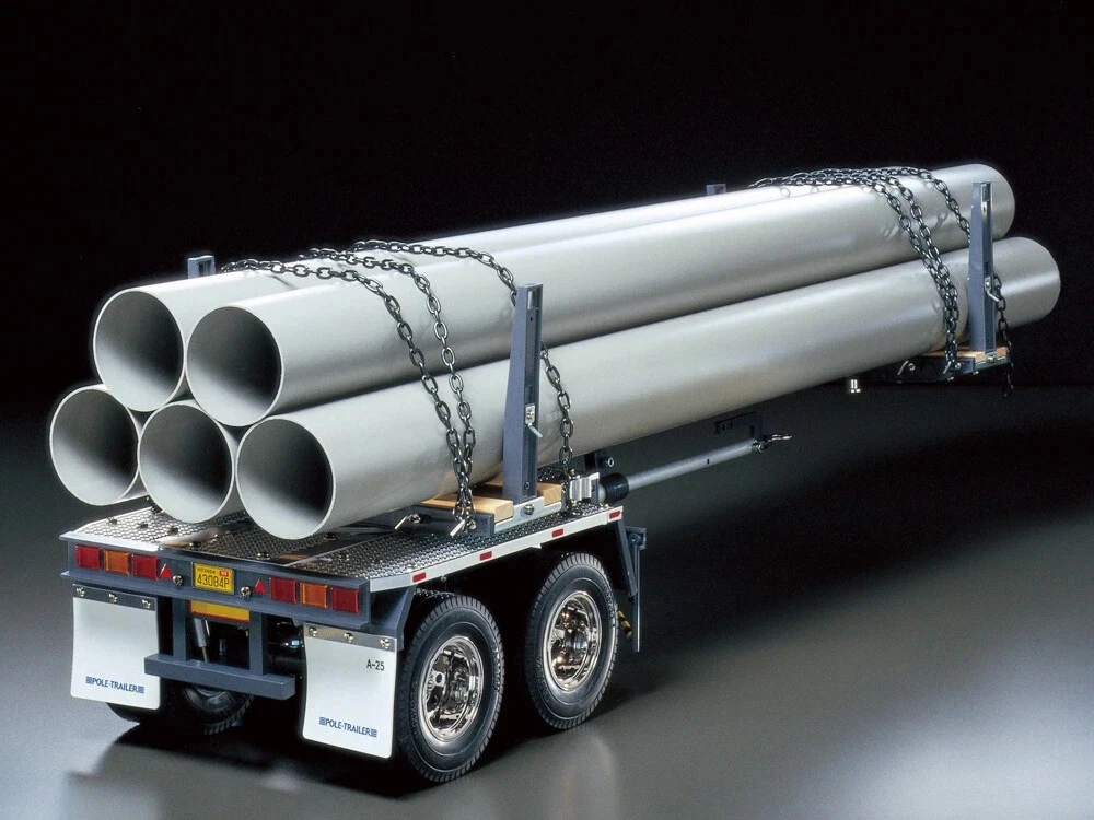 Tamiya 1/14 RC Pole Semi Trailer Kit TAM56310 Free shipping  NEW-image