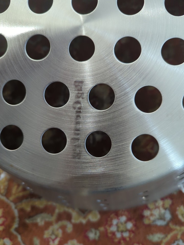 Large Big Green Egg Stainless Steel Fire Bowl 122674a Large new eBay