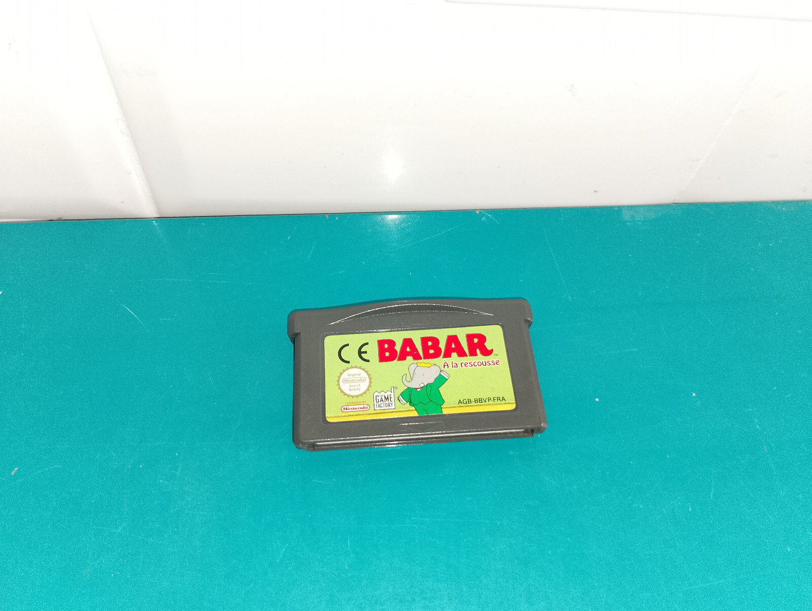 Jei vidéo Nintendo gameboy game boy FR advance Babar à la rescousse