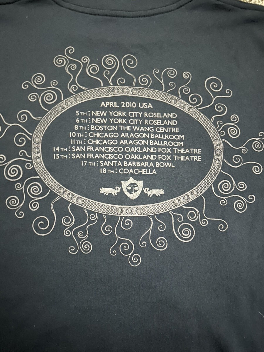 Atoms For Peace W.A.S.T.E. 2010 Tour T Shirt Thom Yorke Radiohead