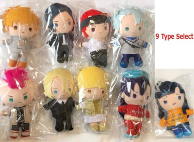BLEACH x Sanrio Plush Mascot Keychain Giselle Ichigo Uryu Renji Hitsugaya etc..