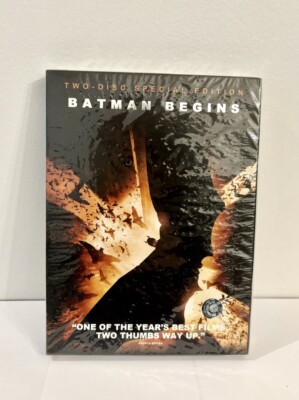 Batman Begins Chinese/English Subtitles (Two-Disc Deluxe Edition) - DVD - NEW