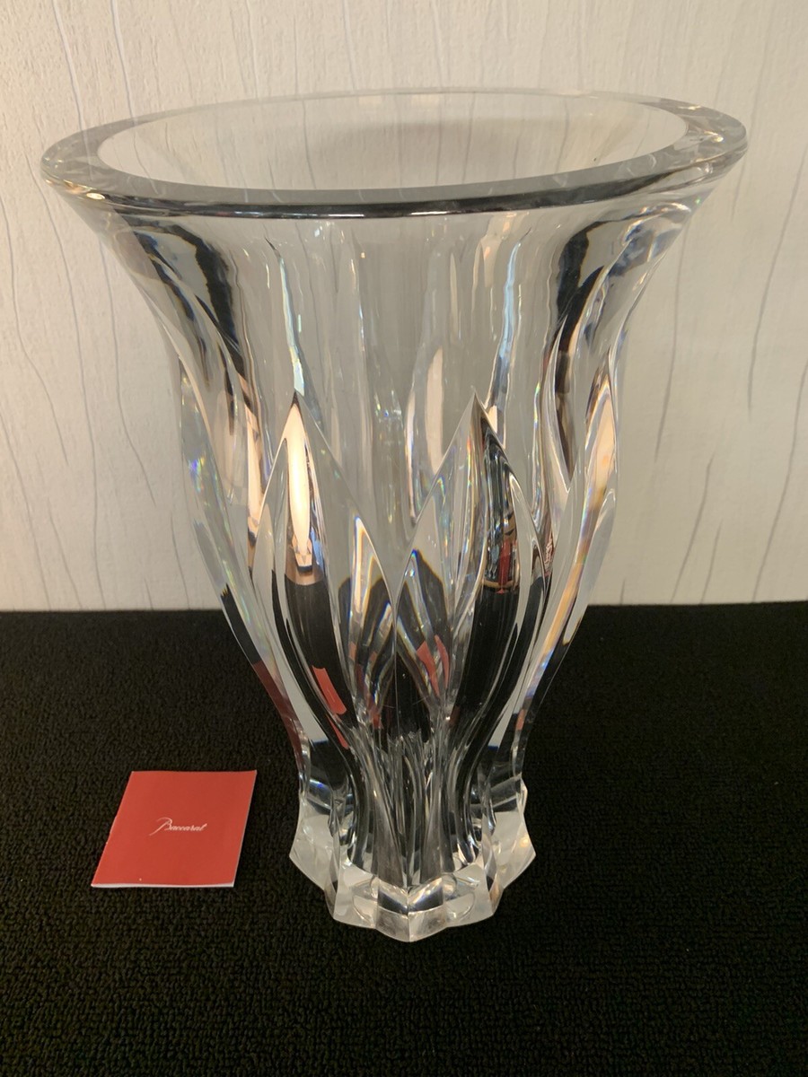 Large Baccarat Crystal Vase H: 36 Cm Model2 | eBay