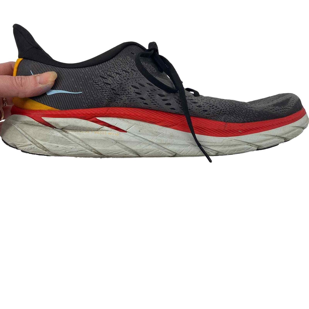 HOKA One One Mens Clifton 8 Running Shoes Athletic Sneakers 