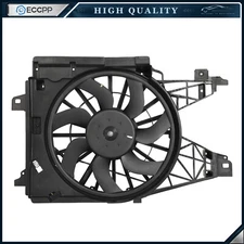 Electric Radiator Fan Assembly For 05-09 Cadillac Xlr 05-13 Chevrolet Corvette