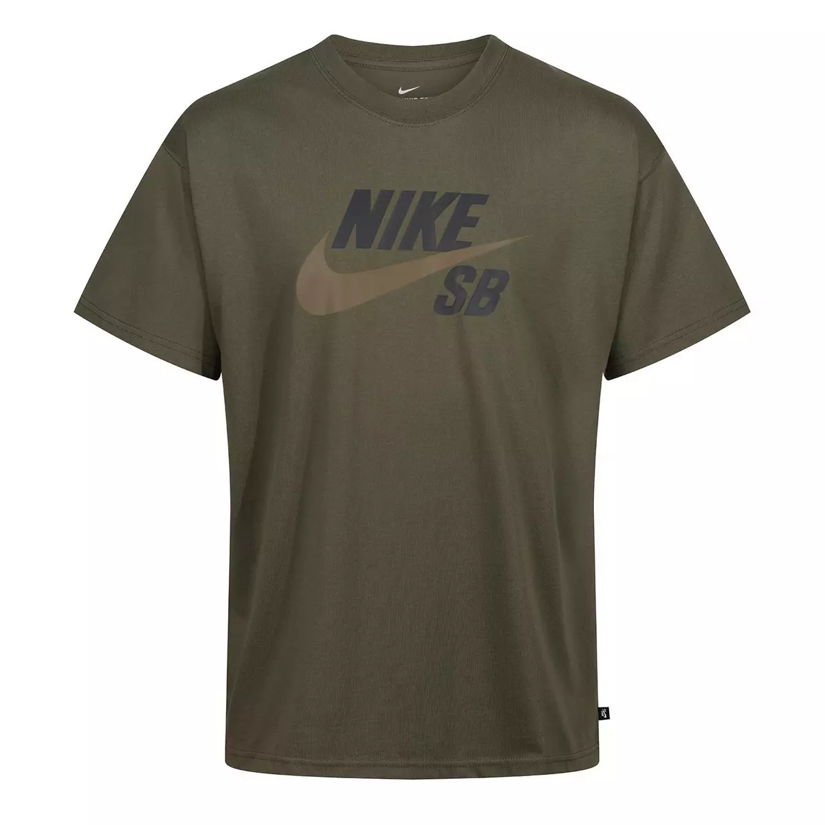 khaki green nike t shirt