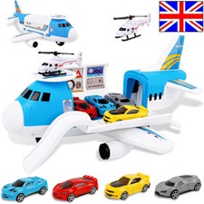 Airplane Toy Transport Plane Toys for Kids Transport Cargo Airplane Car Play Set