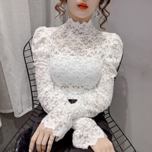 blouse with turtleneck