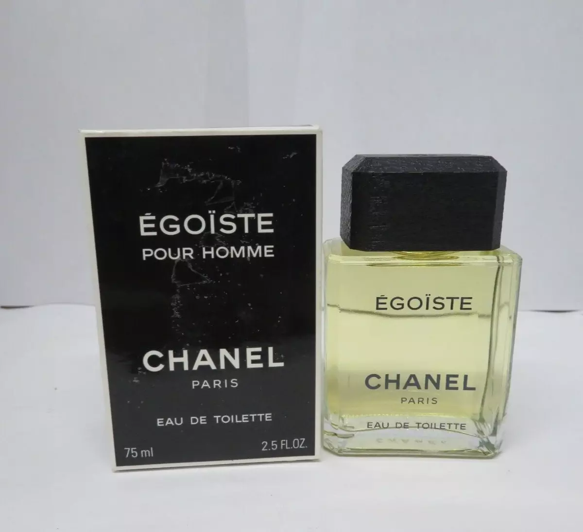 EGOISTE POUR HOMME BY CHANEL EAU DE TOILETTE SPLASH 2.5 oz/75 ml