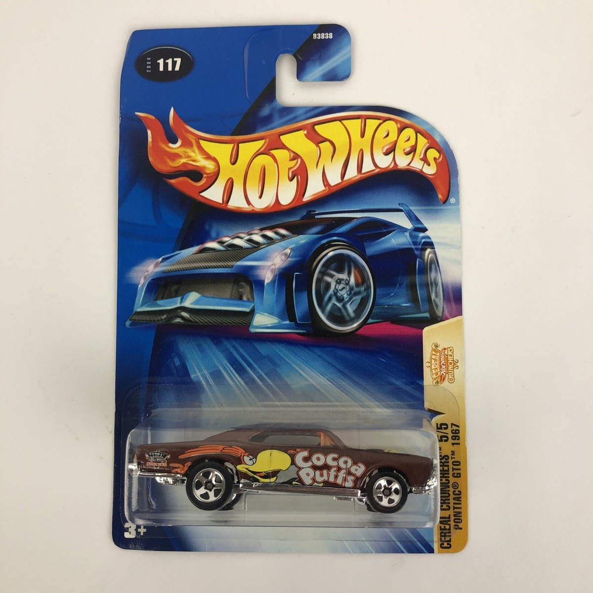 MATTEL Hot Wheels – Cereal Crunchers Cocoa Puffs – 67 Pontiac GTO
