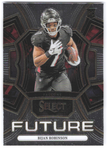 Bijan Robinson 2023 Panini Select Football #NMB-BRO - NUMBERS 7