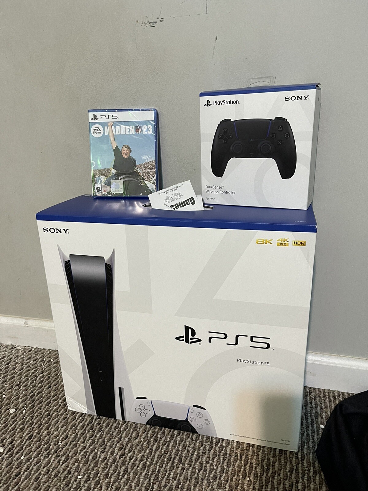ps5 - playstation 5 console disc version bundle-image