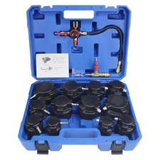 Automotive Turbo Boost Leak Tester Kit, 12-Piece Stepped Adapters