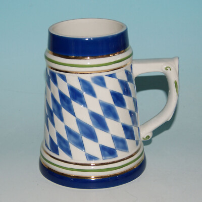 Bierkrug Bayernraute - Thüringer Handarbeit - Albert Stahl & Co. Rudolstadt