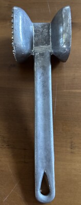 Vintage COOKS CLUB Meat Tenderizer/Hammer/Mallet ~ Kitchen Utensil ~ 2 Sided