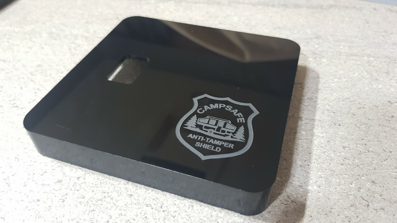 CAMPSAFE AntiTamper Door Lock Security Shield for Jayco Camper Van