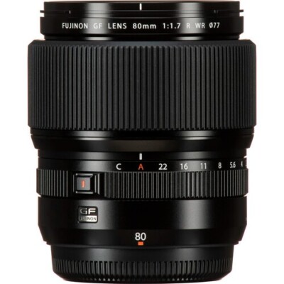 Fujifilm FUJINON GF 80mm f/1.7 R WR Portrait Lens for sale Fujifilm FUJINON GF 80mm f/1.7 R WR Portrait Lens for sale