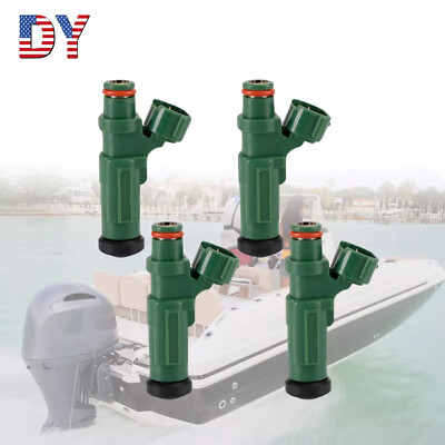 4PCS New Version Fuel Injector for Yamaha F150 Four Stroke Outboard V4