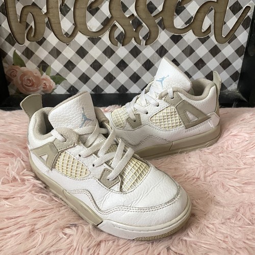 Nike Air Jordan IV 4 Retro White Linen 