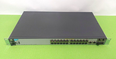 HP ProCurve 2520-24-PoE 24-Port Ethernet Networking Switch Model J9138A 