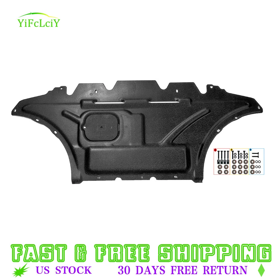 Front Skid Plate For Audi A5 2008-2017 Impact Resistant Engine Guard Cover — 第 2/4 张图片