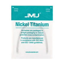 JMU Nickel Orthodontic NiTi Titanium Arch Wire Ovoid Form Round/Rectangular