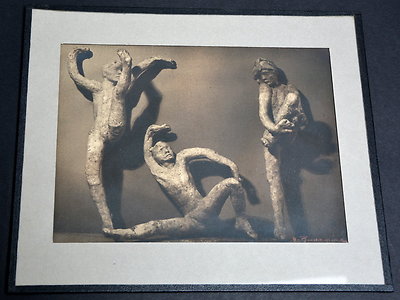 Albert Rudamine. coal proof. Three sculptures circa 1925