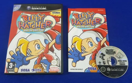 gamecube BILLY HATCHER And The Giant Egg Game Nintendo PAL UK Version