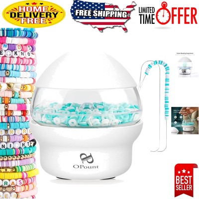 All-Seasons Electric Bead Spinner with 2 Durable Beading Needles - Easy Crafting