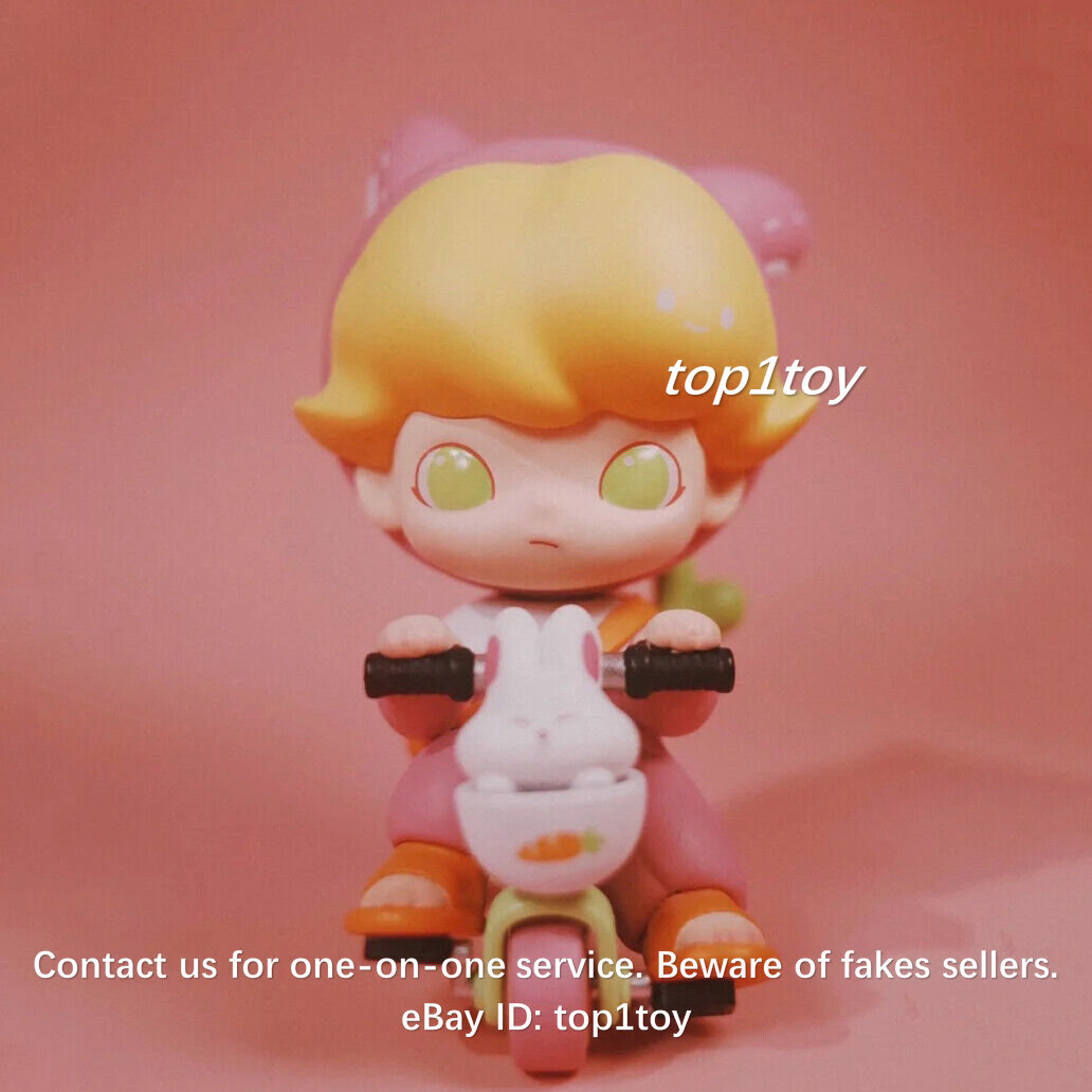 POP MART x DIMOO Pets Vacation Series Rabbit Tricycle Mini